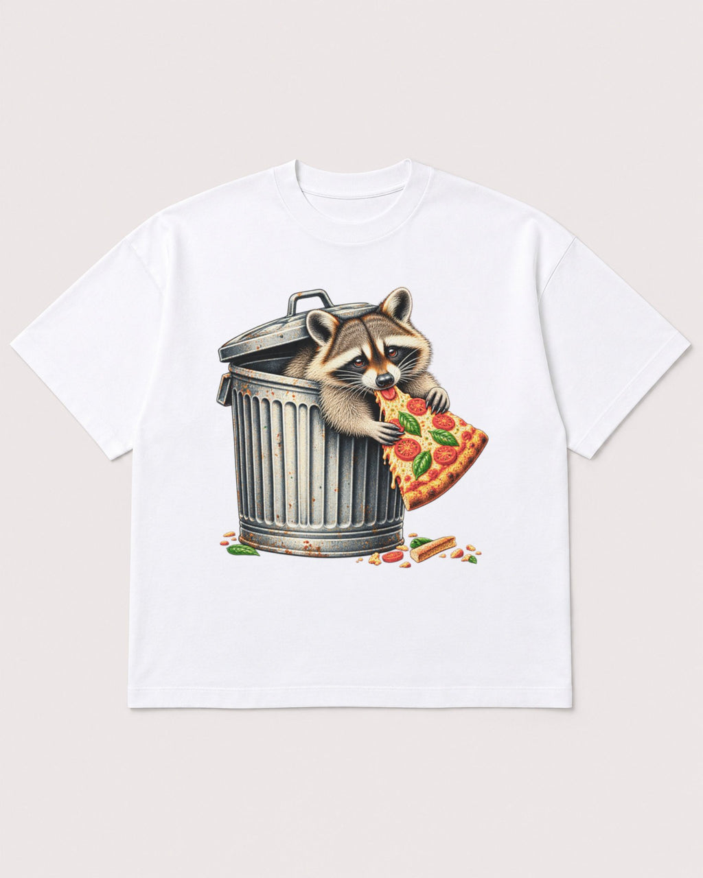 Mockup Boxy Heavyweight Tee White product