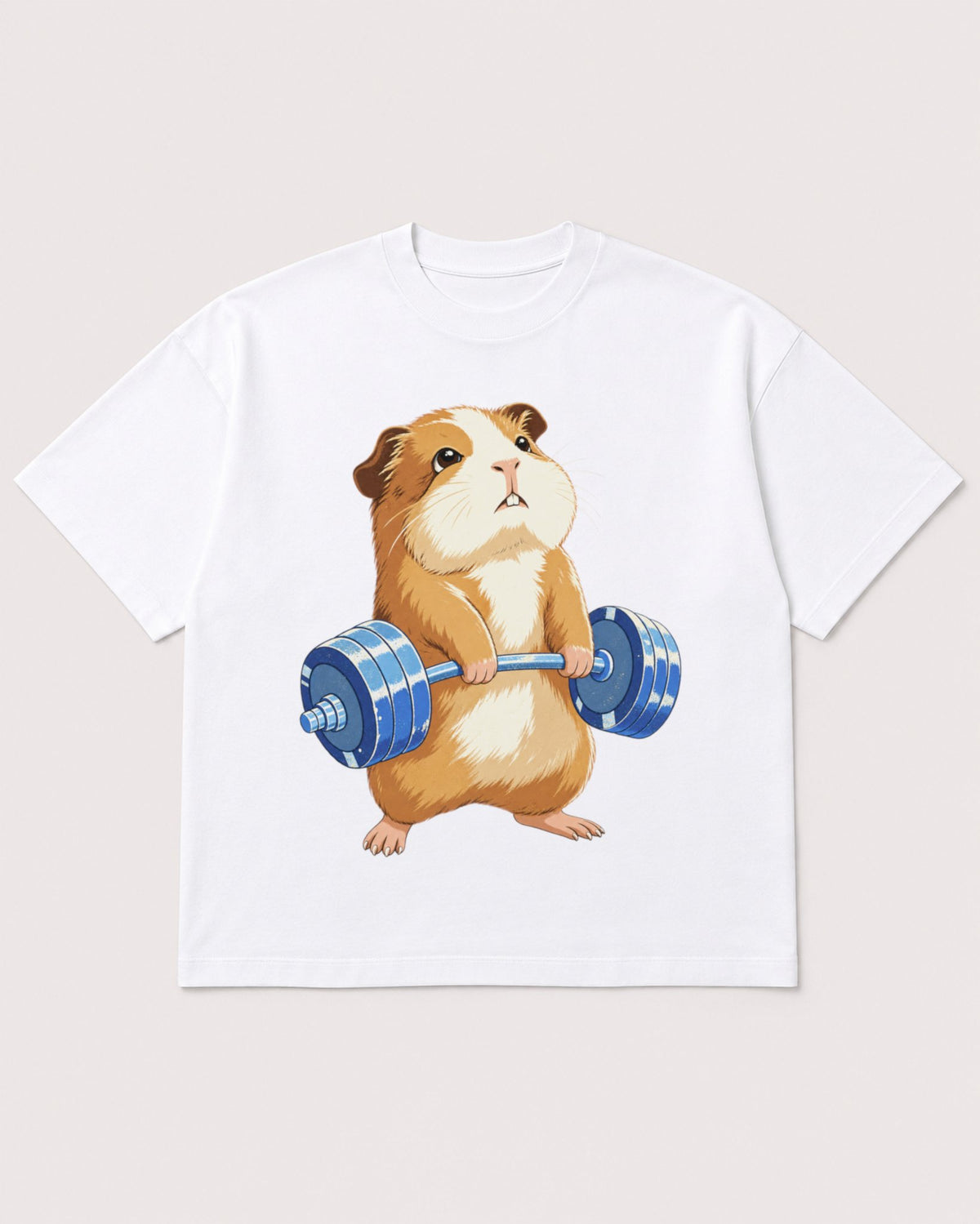 Mockup Boxy Heavyweight Tee White product