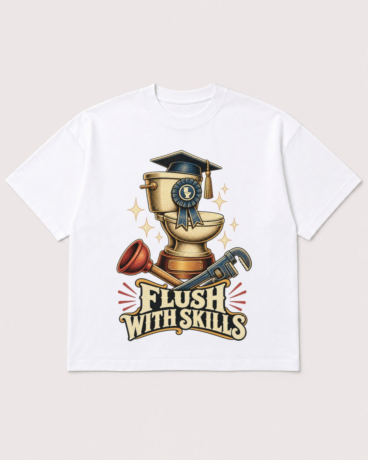 Mockup Boxy Heavyweight Tee White product