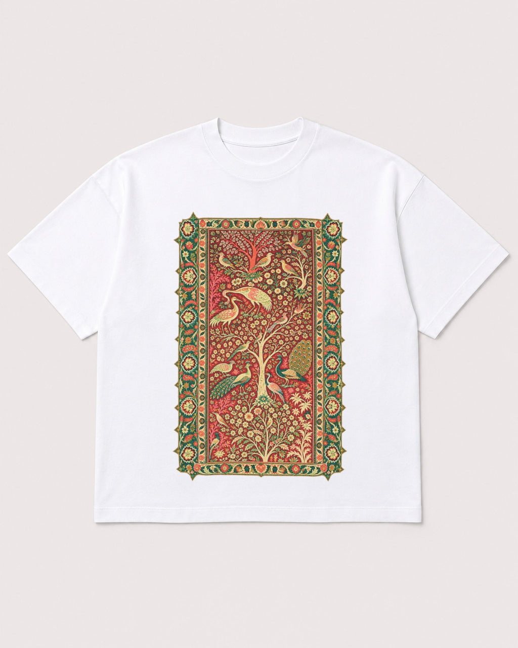 Mockup Boxy Heavyweight Tee White product