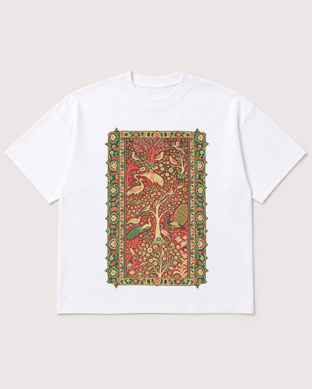 Mockup Boxy Heavyweight Tee White product