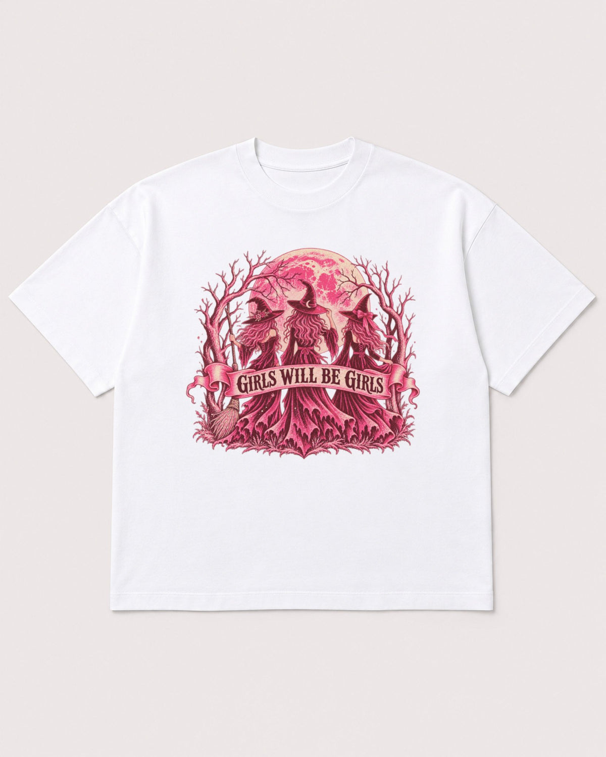 Mockup Boxy Heavyweight Tee White product