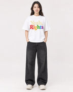 Mockup Boxy Heavyweight Tee White female full-body 03