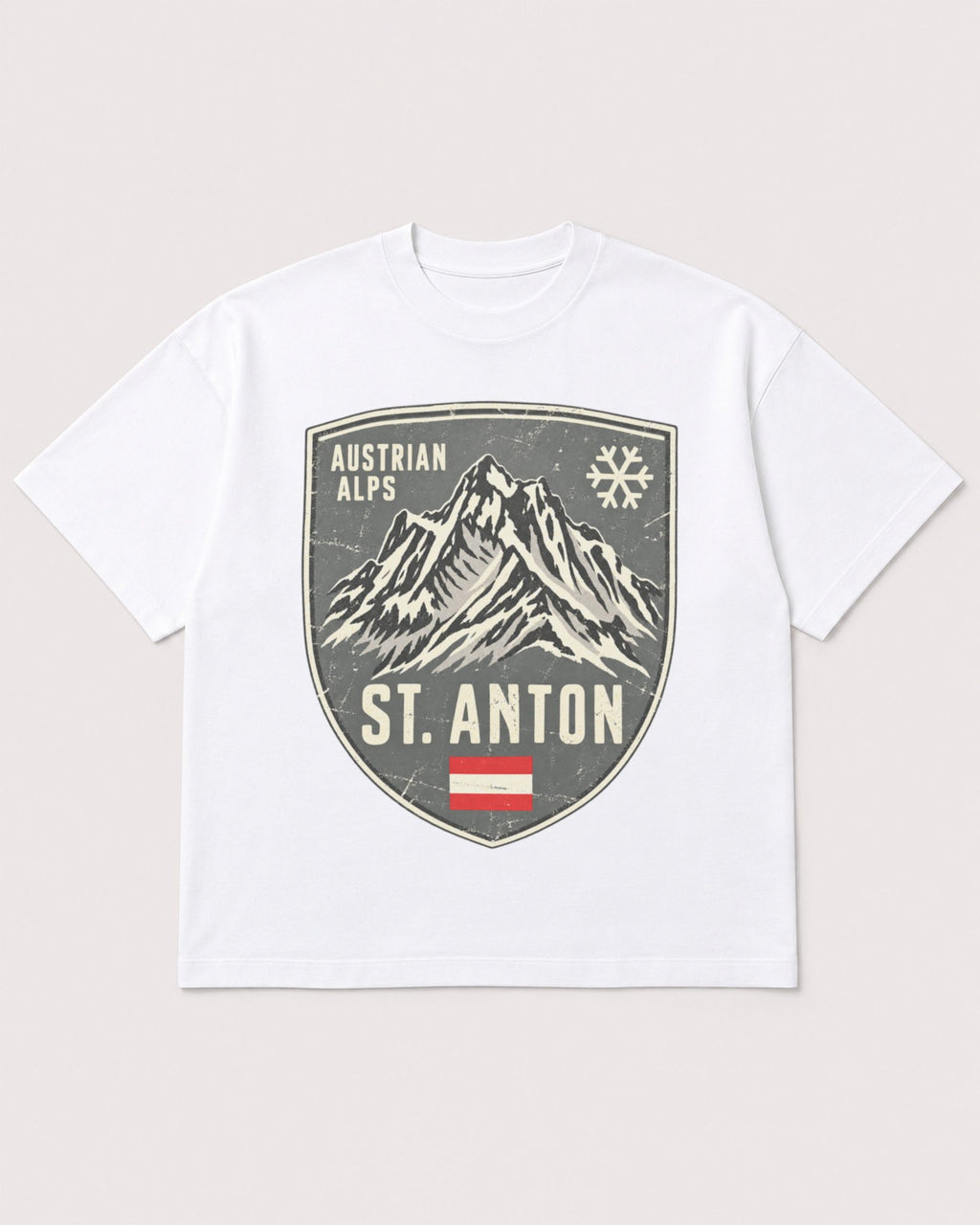 Mockup Boxy Heavyweight Tee White product