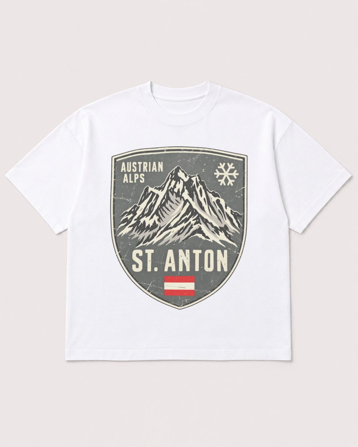 Mockup Boxy Heavyweight Tee White product