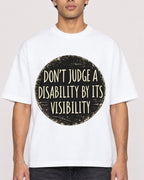 Mockup Boxy Heavyweight Tee White male close-up 10