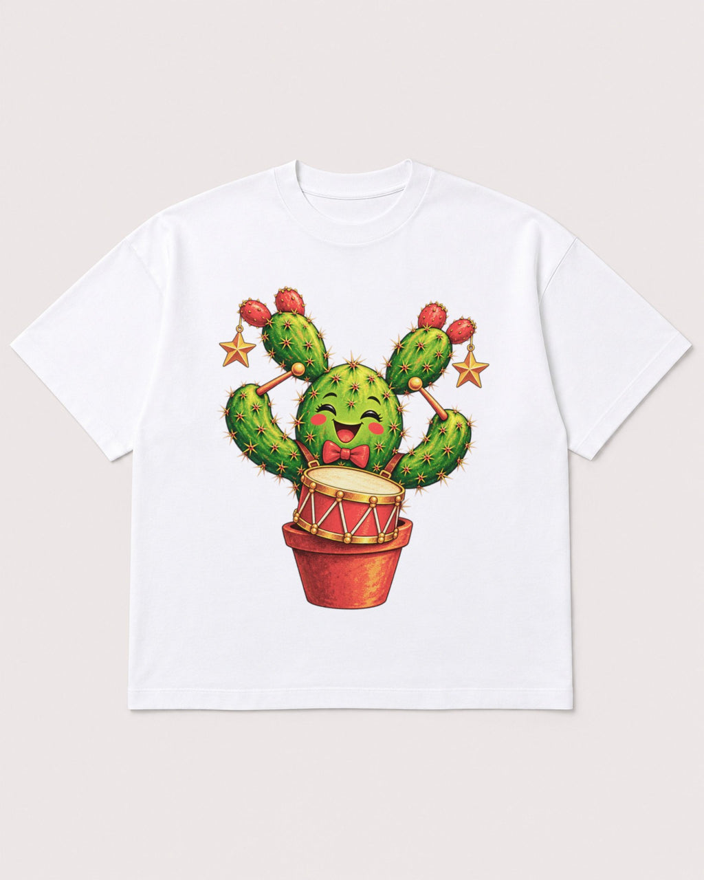 Mockup Boxy Heavyweight Tee White product