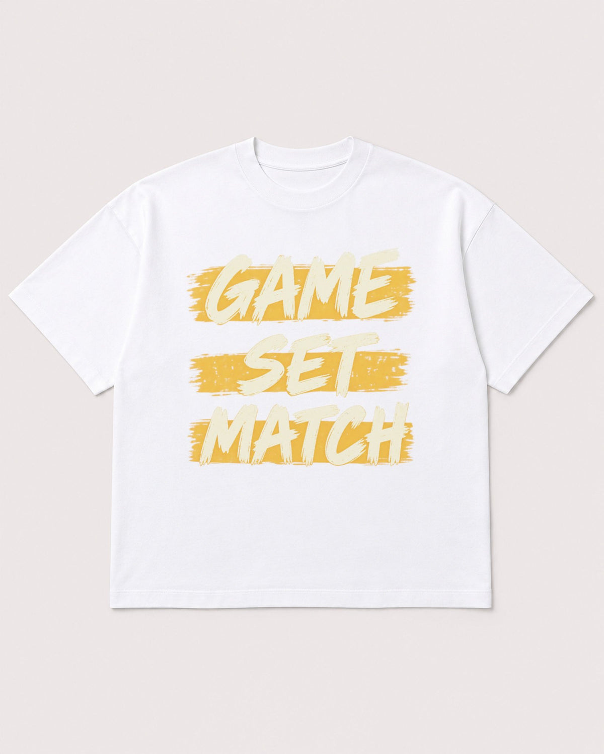 Mockup Boxy Heavyweight Tee White product