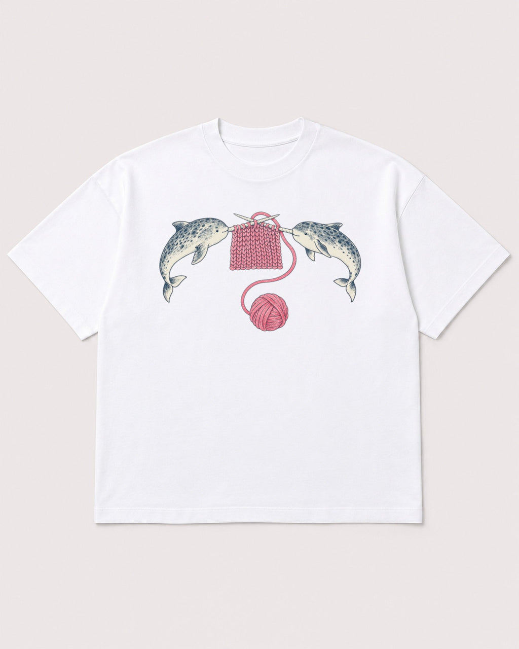Mockup Boxy Heavyweight Tee White product
