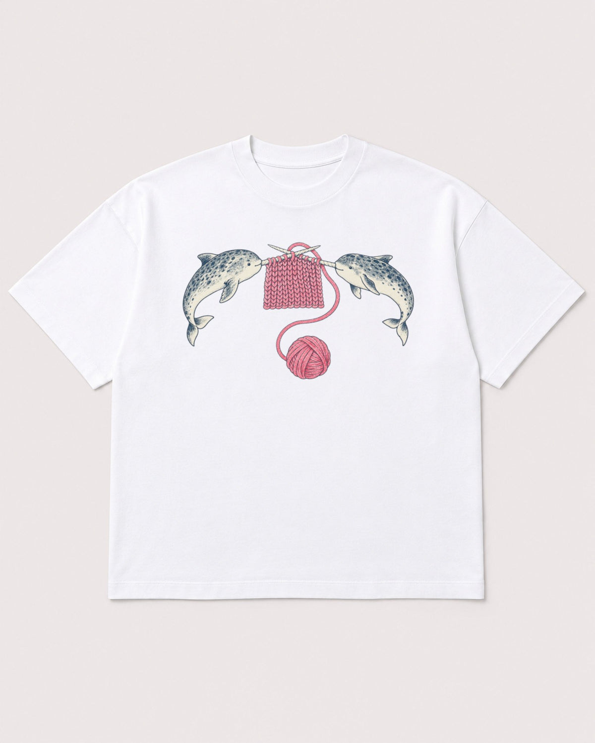 Mockup Boxy Heavyweight Tee White product
