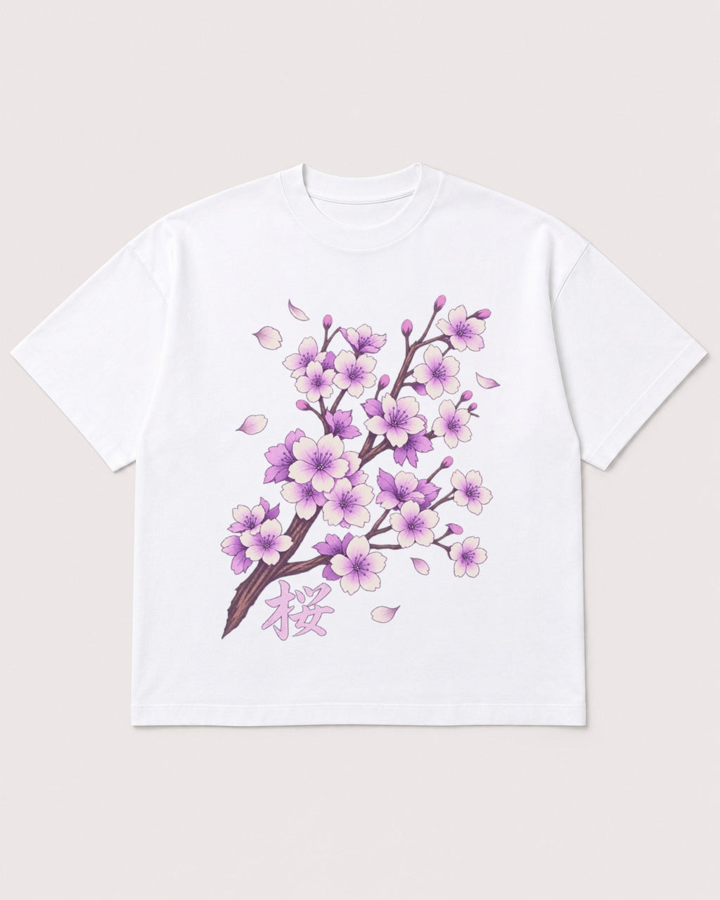 Mockup Boxy Heavyweight Tee White product