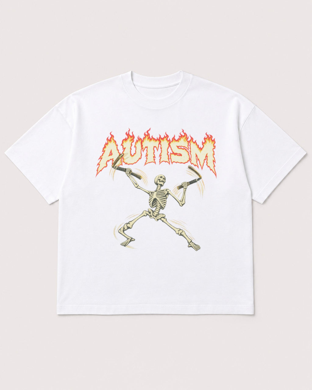 Mockup Boxy Heavyweight Tee White product