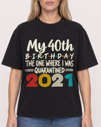 Mockup Boxy Heavyweight Tee Black female close-up 08