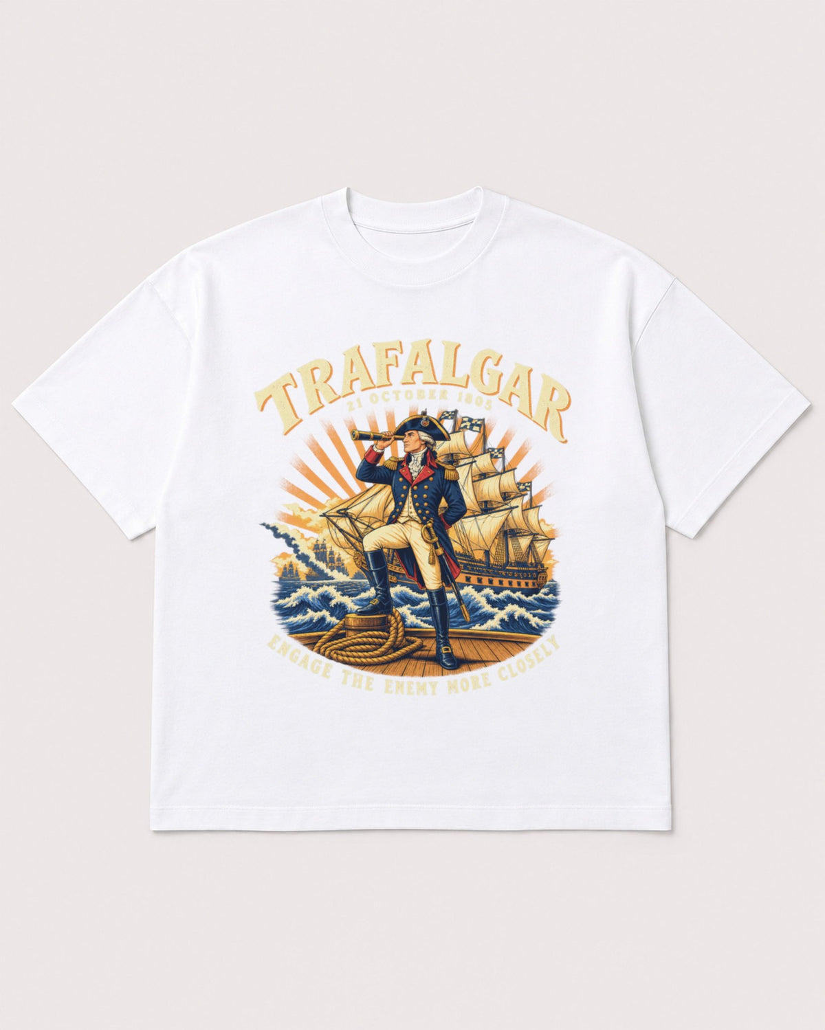 Mockup Boxy Heavyweight Tee White product
