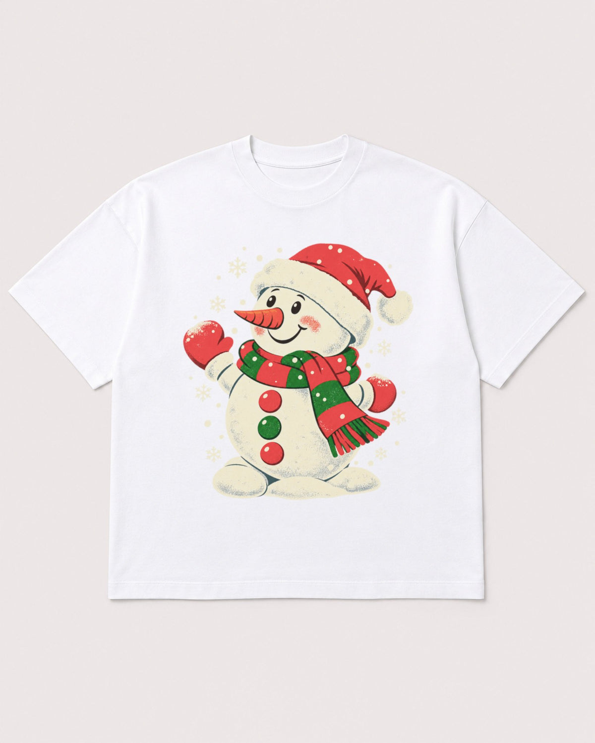 Mockup Boxy Heavyweight Tee White product