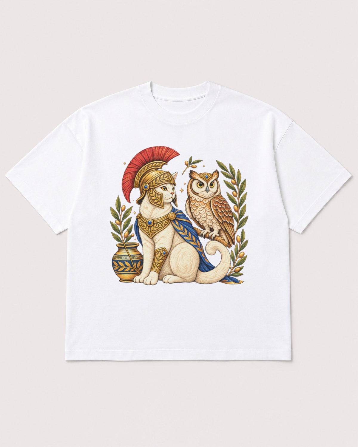 Mockup Boxy Heavyweight Tee White product