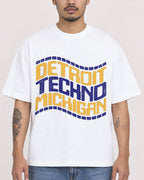 Mockup Boxy Heavyweight Tee White male close-up 12