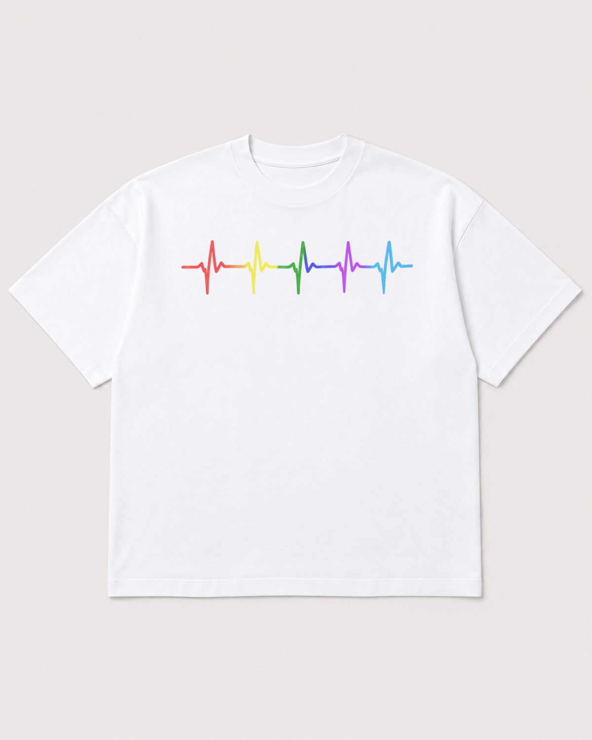 Mockup Boxy Heavyweight Tee White product