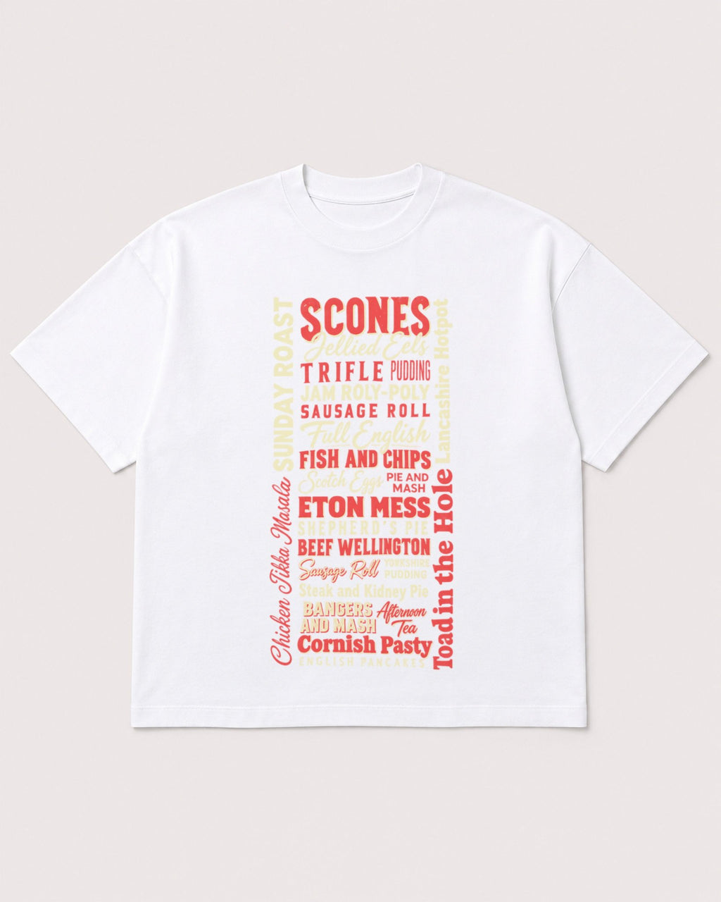 Mockup Boxy Heavyweight Tee White product