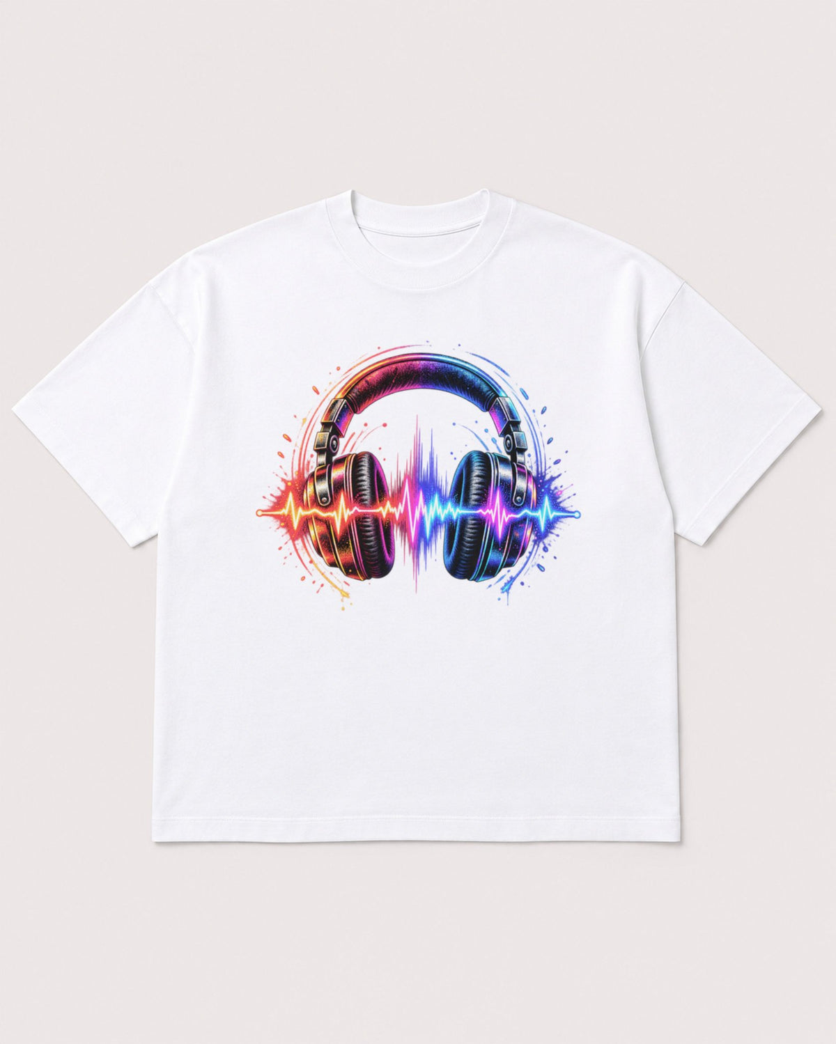 Mockup Boxy Heavyweight Tee White product