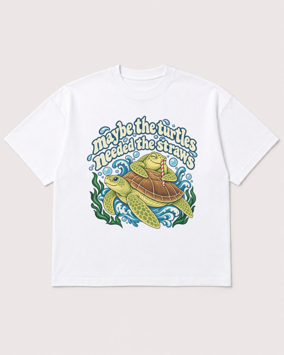Mockup Boxy Heavyweight Tee White product