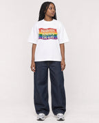 Mockup Boxy Heavyweight Tee White female full-body 04