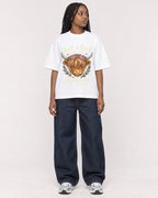 Mockup Boxy Heavyweight Tee White female full-body 04