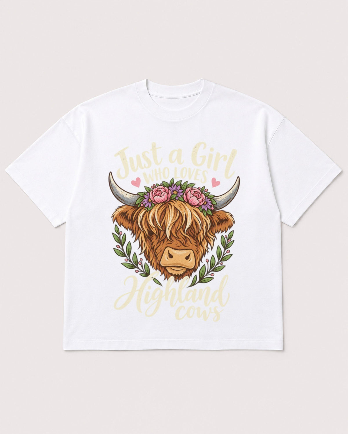 Mockup Boxy Heavyweight Tee White product