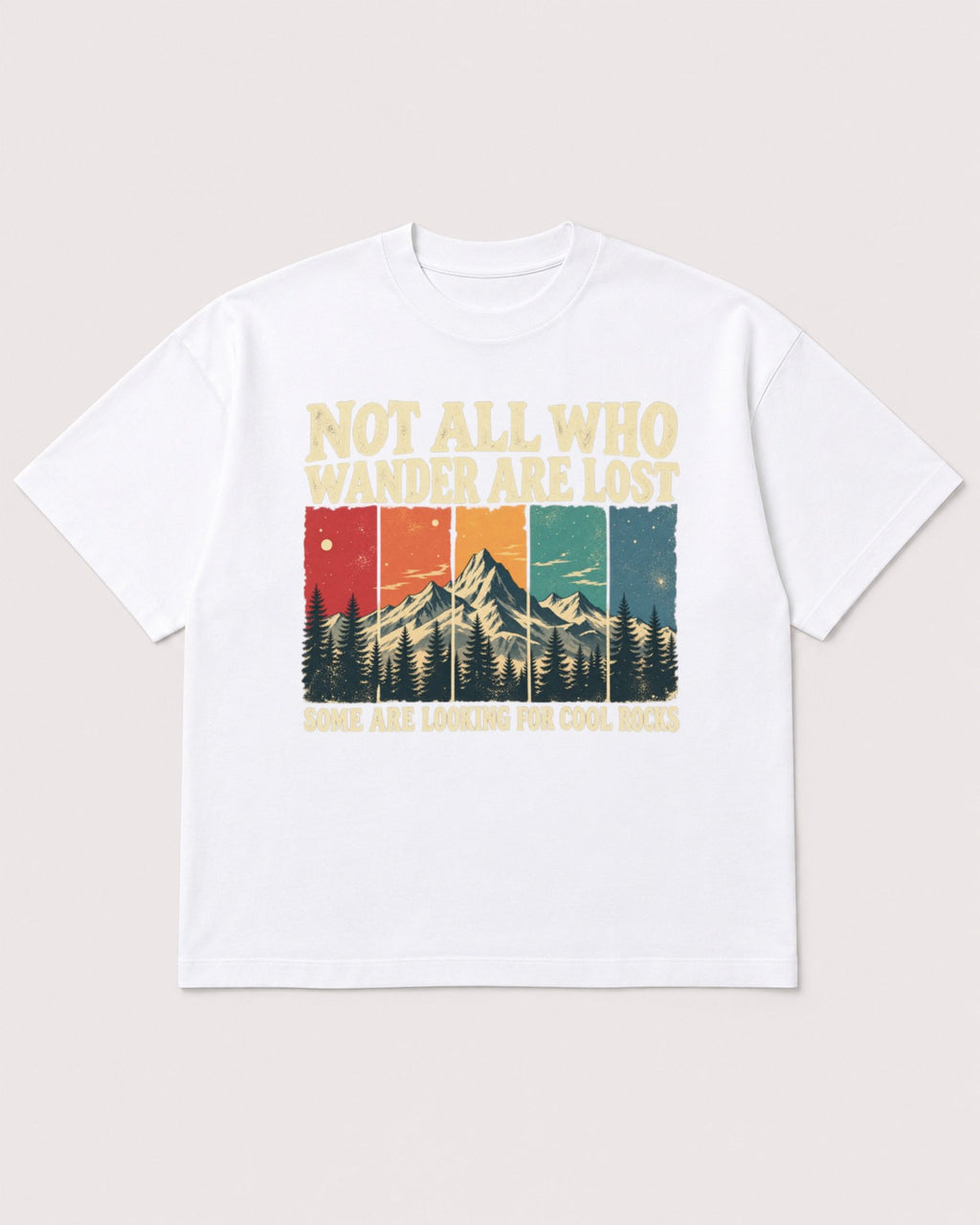 Mockup Boxy Heavyweight Tee White product