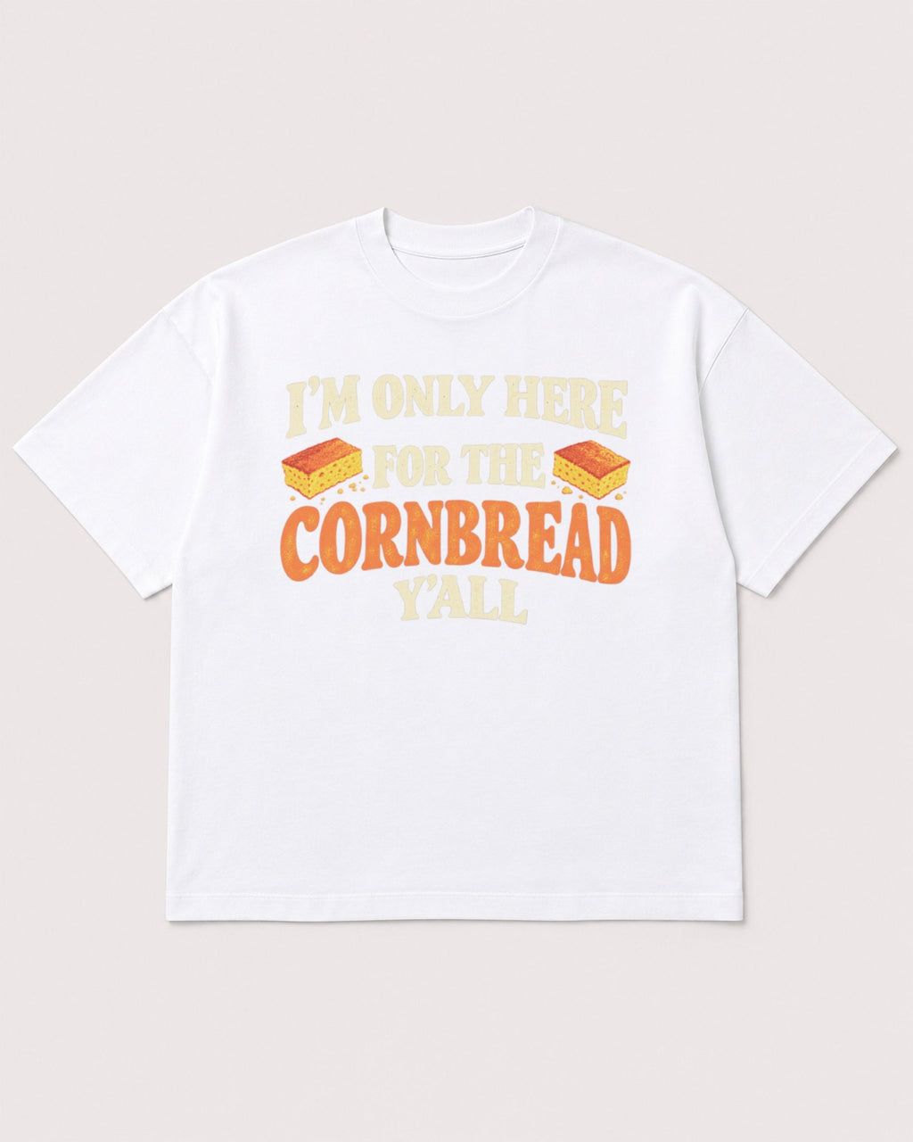 Mockup Boxy Heavyweight Tee White product