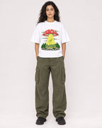 Mockup Boxy Heavyweight Tee White female full-body 07