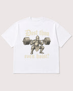 Mockup Boxy Heavyweight Tee White product
