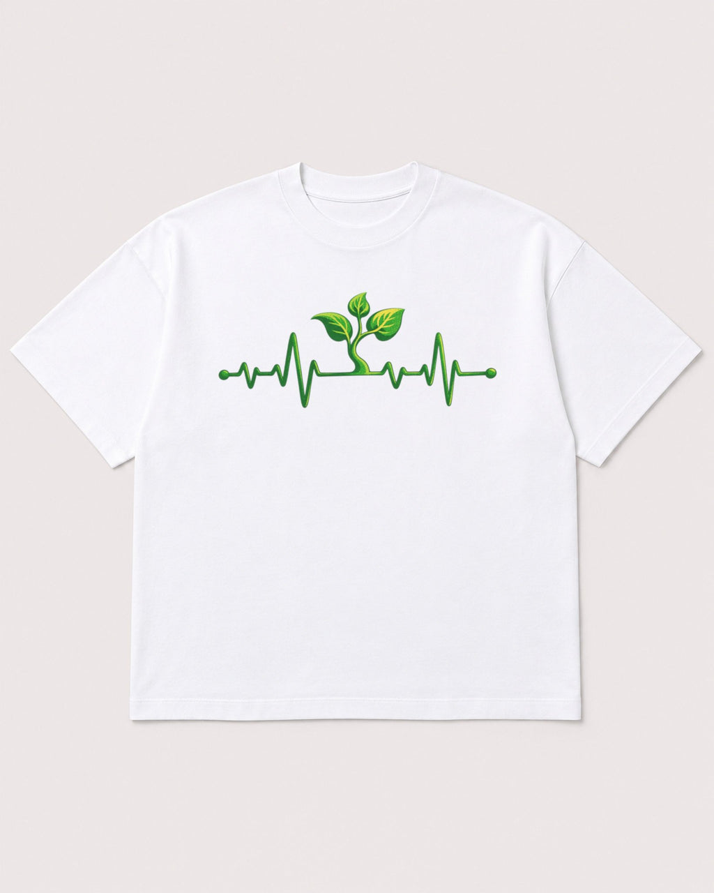 Mockup Boxy Heavyweight Tee White product