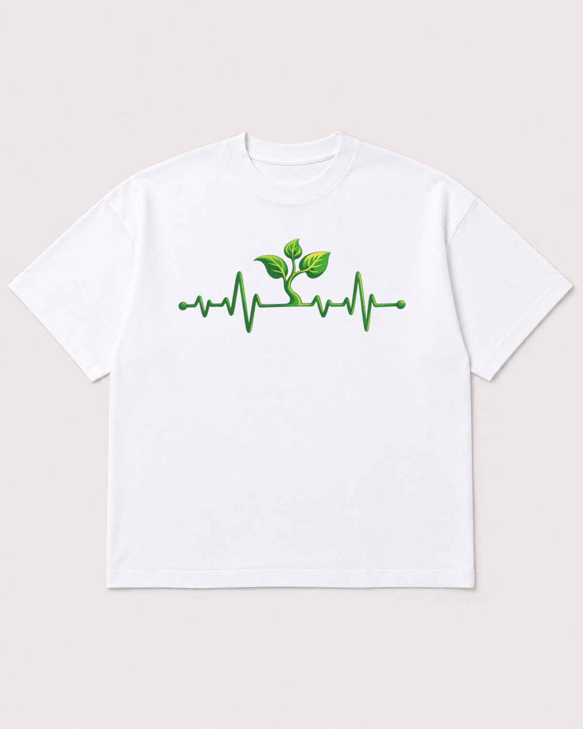 Mockup Boxy Heavyweight Tee White product