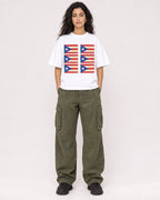 Mockup Boxy Heavyweight Tee White female full-body 07
