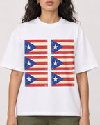Mockup Boxy Heavyweight Tee White female close-up 07