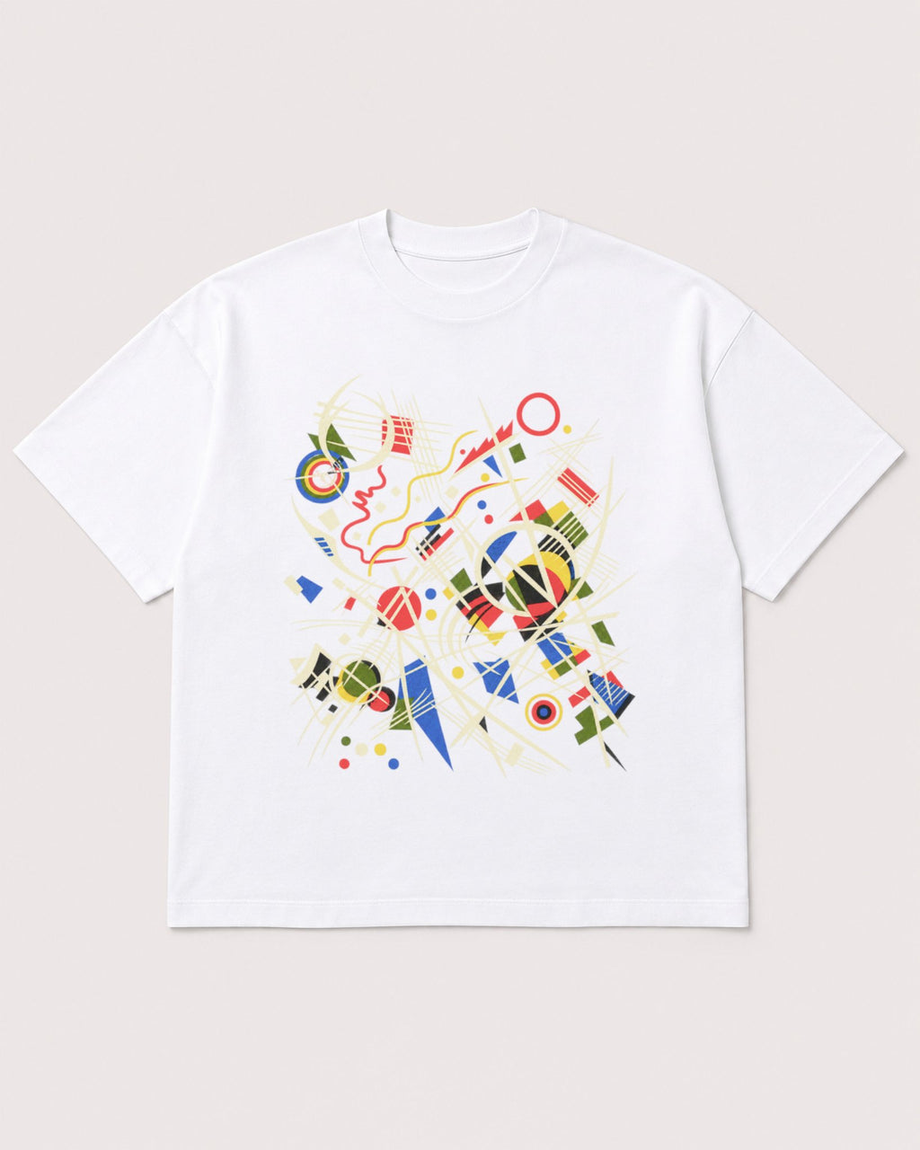Mockup Boxy Heavyweight Tee White product