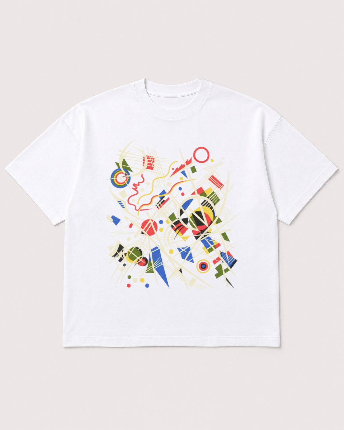 Mockup Boxy Heavyweight Tee White product