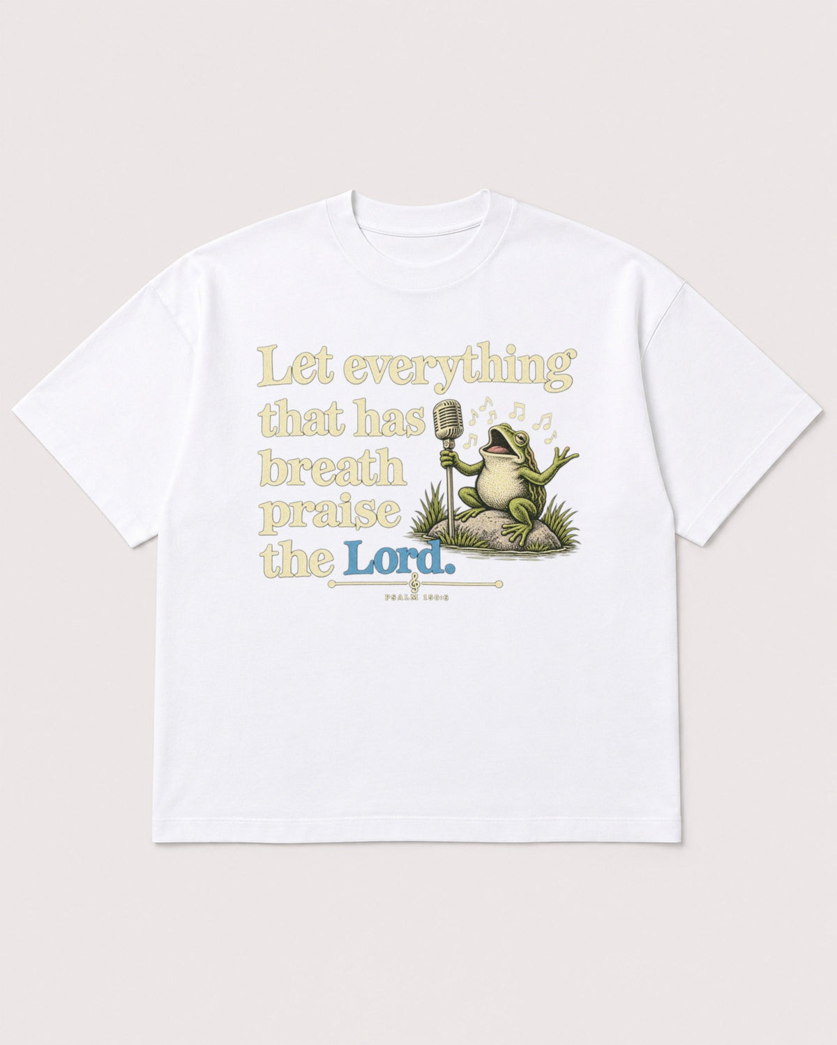 Mockup Boxy Heavyweight Tee White product