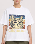 Mockup Boxy Heavyweight Tee White female close-up 12