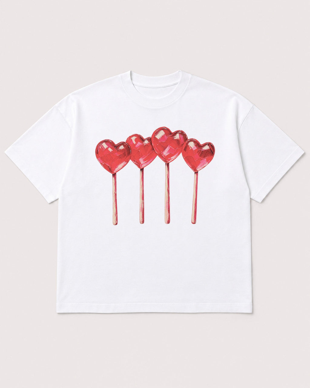 Mockup Boxy Heavyweight Tee White product