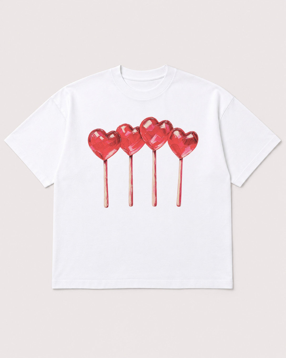 Mockup Boxy Heavyweight Tee White product