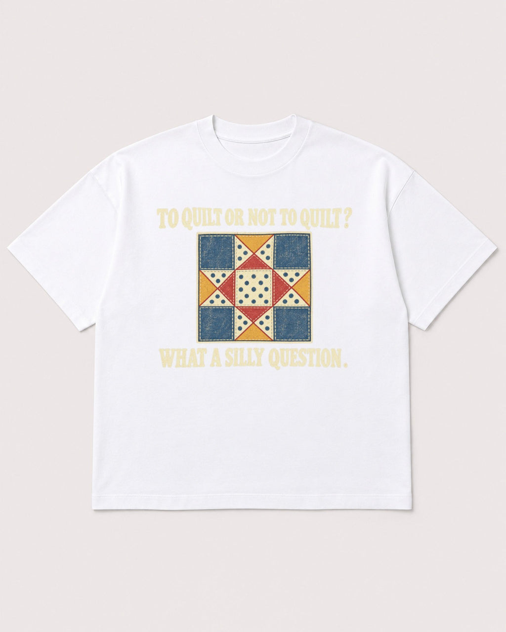 Mockup Boxy Heavyweight Tee White product