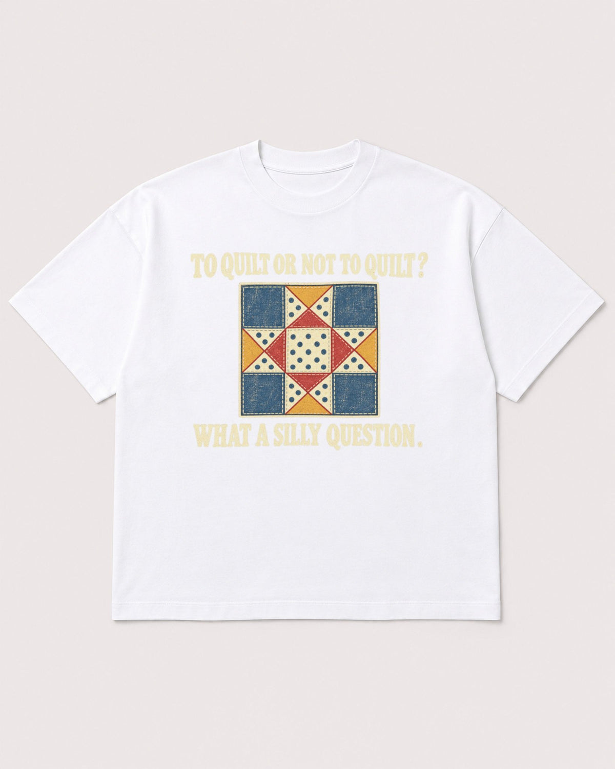Mockup Boxy Heavyweight Tee White product