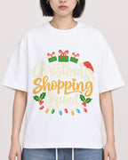 Mockup Boxy Heavyweight Tee White female close-up 11