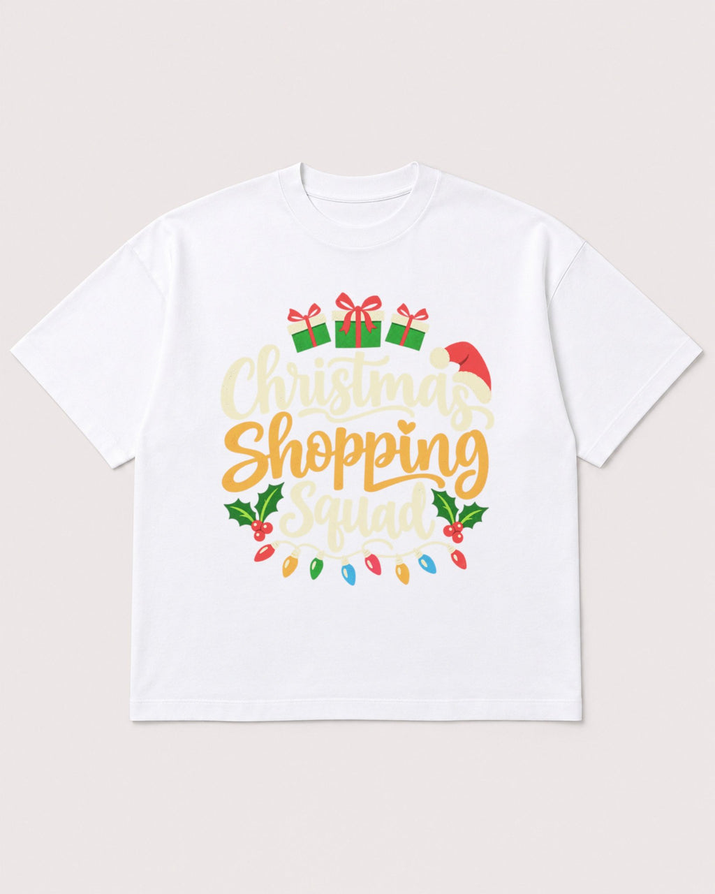 Mockup Boxy Heavyweight Tee White product