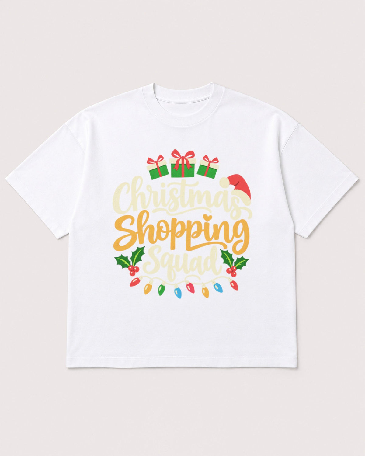 Mockup Boxy Heavyweight Tee White product