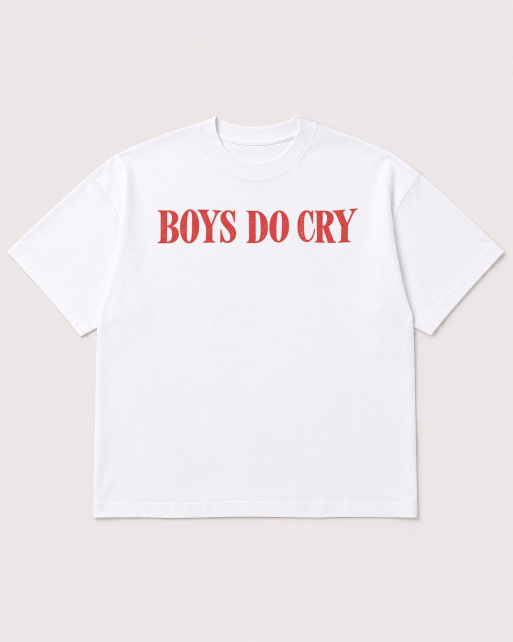 Mockup Boxy Heavyweight Tee White product