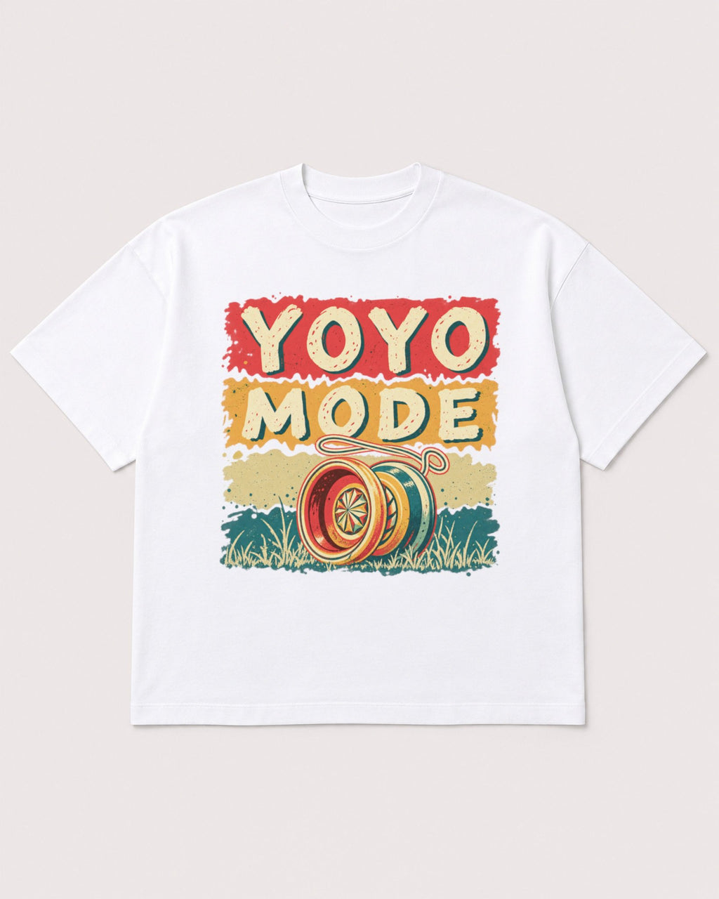 Mockup Boxy Heavyweight Tee White product