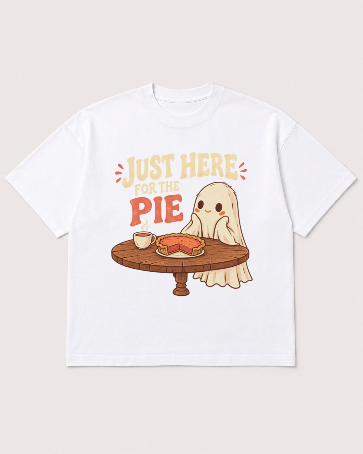 Mockup Boxy Heavyweight Tee White product